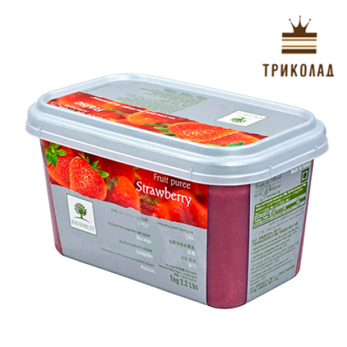 Пюре заморожене Полуниця ТМ Ravifruit, 1 кг