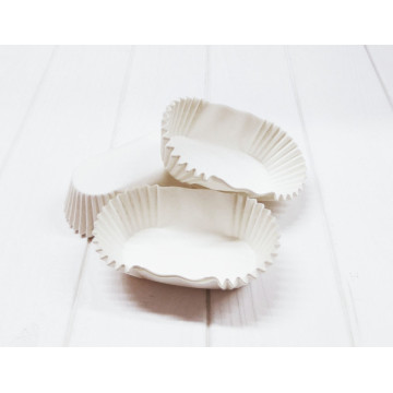 Формочка біла продовгувата, 80*35*30 - 45 шт., Україна, 000441