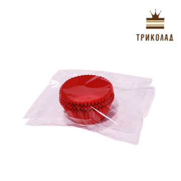 Формочка червона, d50 мм, h30 (фасування) 50 шт.