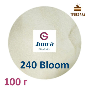 Желатин A свинячий 240 Bloom 20 Mesh Junka, Іспанія 100 г