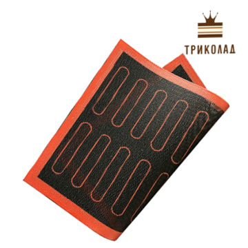 Килимок силіконовий перфорований з розміткою під еклери 20 шт., 125 мм, 59*38,5 см