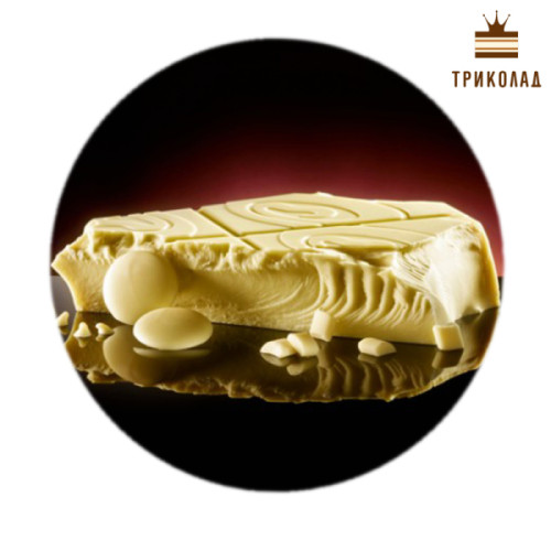 Шоколад білий 28% без цукру (CT X605MALT/J) Belcolade Бельгія блок моноліт 1 кг