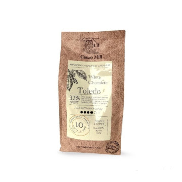 Шоколад Ibercacao білий 32% Toledo диски, 1 кг (завод.пак)