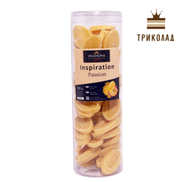 Шоколад Valrhona зі смаком маракуї Inspiration Passion, 250 г (упаковка)
