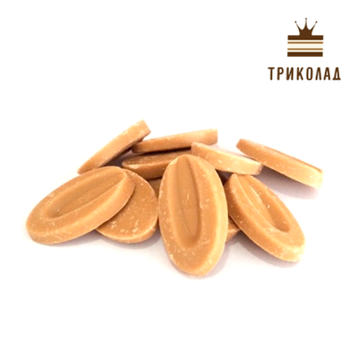 Шоколад білий Valrhona Dulcey 32% какао, 250 г (упаковка) Шоколад білий Valrhona Dulcey 32% какао, 250 г (упаковка)