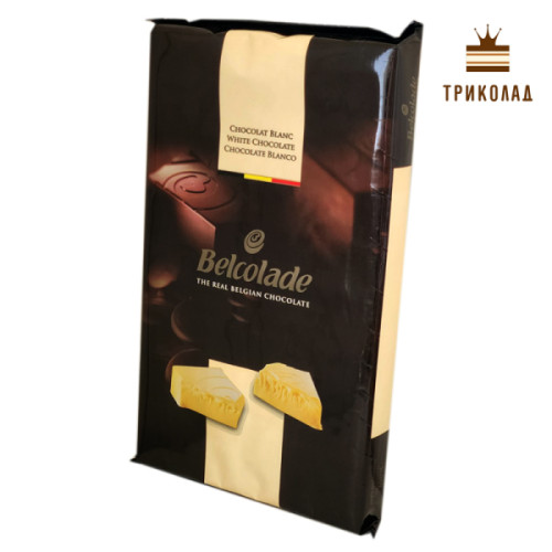 Шоколад білий 28% без цукру (CT X605MALT/J) Belcolade Бельгія блок моноліт 5 кг