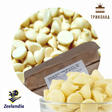 Шоколад білий Trinidad White 28% Zeelandia 200 г