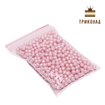 Декор перлини пурпурні 5 мм рисові, Barbara Decor 50 г
