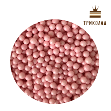 Декор перлини пурпурні 5 мм рисові, Barbara Decor 50 г