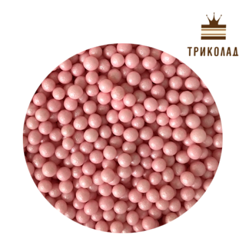 Декор перлини пурпурні 5 мм рисові, Barbara Decor 50 г