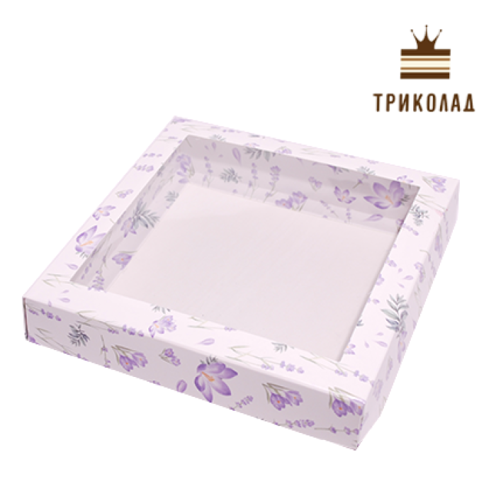 Коробка для пряників принт 