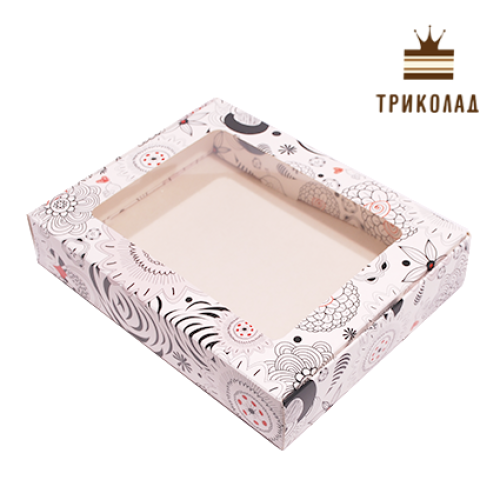 Коробка пряникова з вікном 