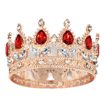Корона середня Золото / Рубін D=80 H=45 мм (Китай) 1 шт.