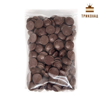 Шоколад чорний 55% диски Р512 ТМ Delice D'or (PIU 5535-01) фасування 200 г