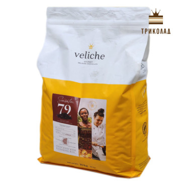 Шоколад чорний Sensation 72% в краплинах ТМ Veliche, 10 кг