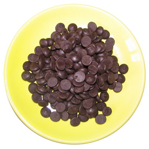 Шоколад - чорний кувертюр "Callebaut Powerful", 80% какао, калети, 200 г