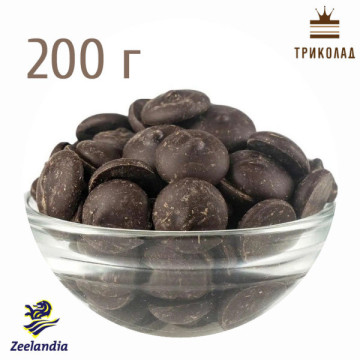 Шоколад чорний Trinidad Extra Dark 73% Zeelandia 200 г