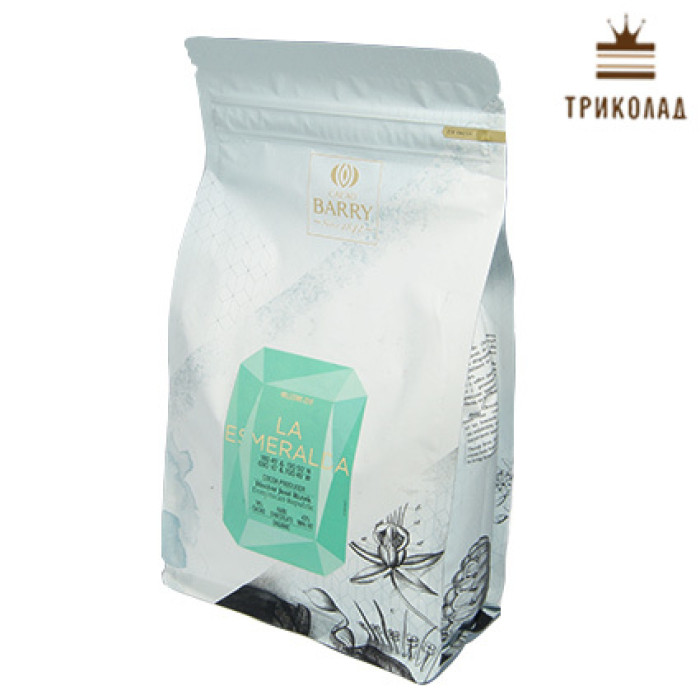 Темний шоколад кувертюр organic LA Esmeralda 74% 