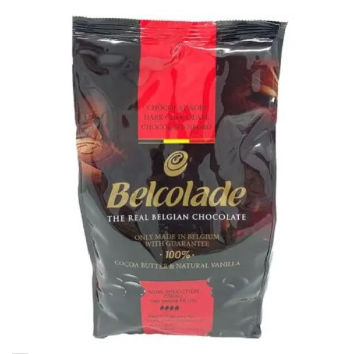 Шоколад чорний 55% (C501/J), Belcolade, 200 г Шоколад чорний 55% (C501/J), Belcolade, 200 г