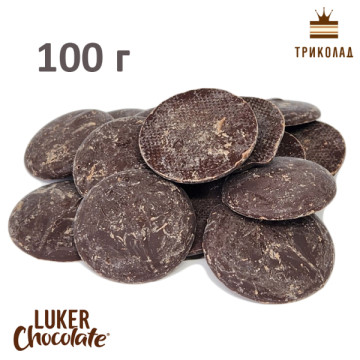 Шоколад чорний кувертюр Santander 65% Luker Chocolate фасування 100 г
