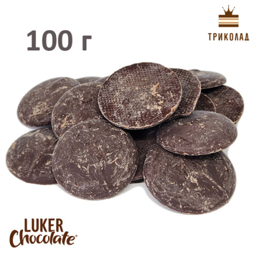 Шоколад чорний кувертюр Santander 65% Luker Chocolate фасування 100 г