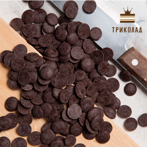 Шоколад чорний, диски 70% Purocao 200 г
