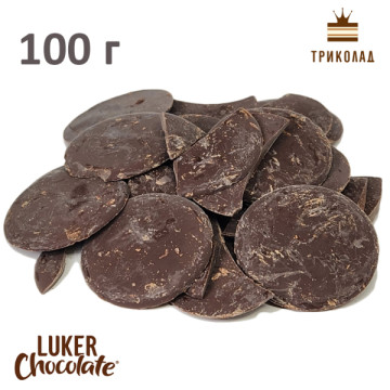 Шоколад екстра чорний кувертюр Huila (Уїла) 70% Luker Chocolate у фасуванні 100 г