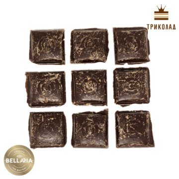 Шоколад темний кувертюр 56,5 % часточки CT-01-K56-10 ТМ Bellaria фасування 1 кг