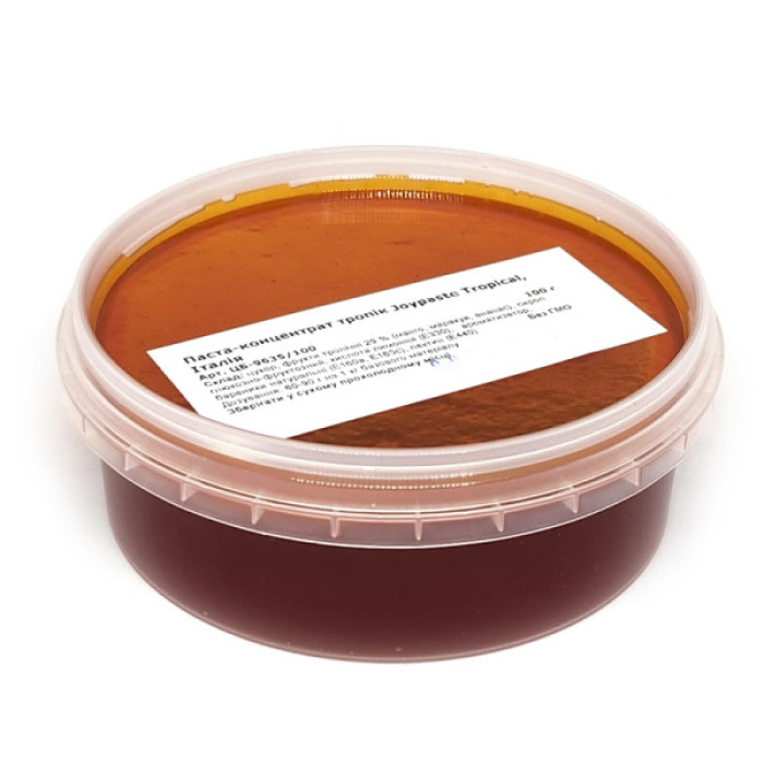 Паста - концентрат тропічний мікс (манго, маракуйя, ананас) Joypaste Tropical 100 г