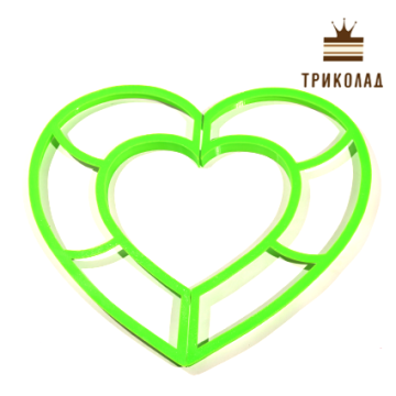 Вирубка пластикова для торта 