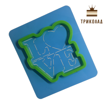 Вирубка пластикова + трафарет 