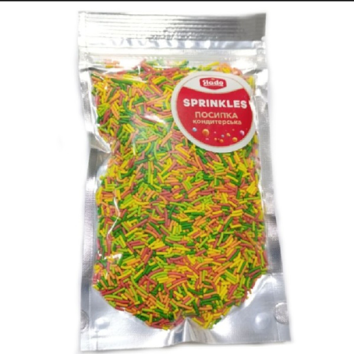 Посипка цукрова палички мікс №2 (П823/100г) ТМ Сладо
