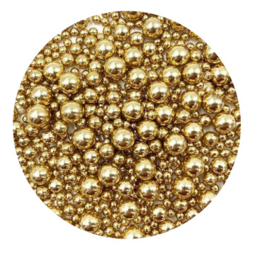 Посипка кондитерська Golden Pearls (банка 106 мл) Latarte