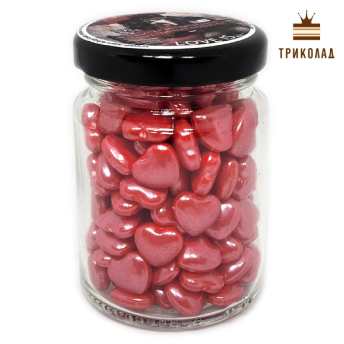 Посипка кондитерська Love is... ТМ Latarte банка 106 мл Посипка кондитерська Love is... ТМ Latarte банка 106 мл