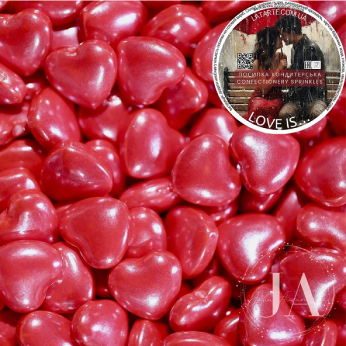Посипка кондитерська Love is... ТМ Latarte банка 106 мл Посипка кондитерська Love is... ТМ Latarte банка 106 мл