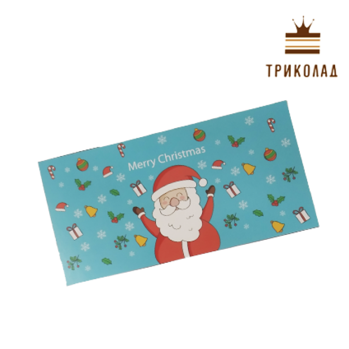 Листівка блакитна 