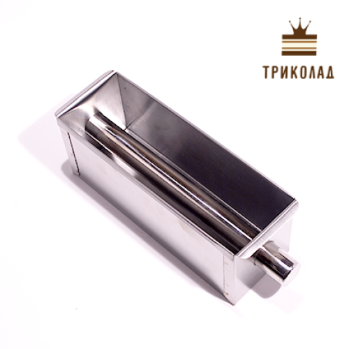 Форма метал. прямокутна для випікання кексу, з трубкою для начинки (180*60*70 мм, трубка d180 мм)