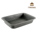 Форма тефлонова сіра крихта, 31*21*3,5 см, Китай