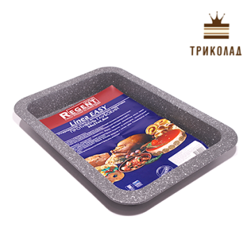 Форма тефлонова сіра крихта, 31*21*3,5 см, Китай