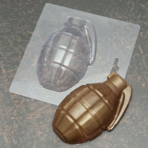 Граната. Форма пластикова для шоколаду D-0073, 1 шт.