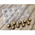 Форма пластикова для шоколаду Сфера 2,5 см (15 шт.) B-0034 (mold)
