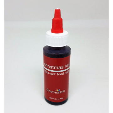Гелевий барвник Liqua-Gel Christmas Red, Chefmaster, 65 г