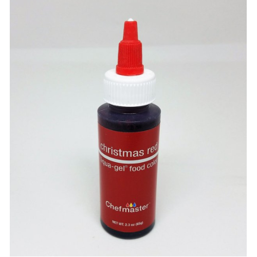 Гелевий барвник Liqua-Gel Christmas Red, Chefmaster, 65 г