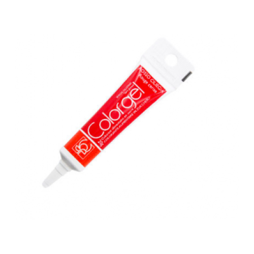 23282 Color Gel Rosso Ciliegia (червоно-вишневий), харчовий гелевий барвник, 20 г