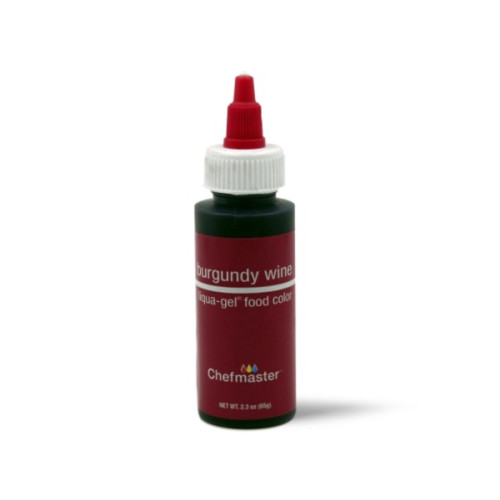 Гелевий барвник Liqua-Gel Burgundy Wine, Chefmaster, 65 г