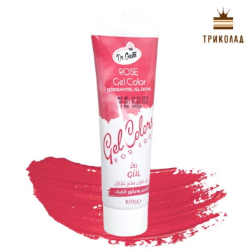 Барвник Рум'яний Рожевий (Rose / Троянда) гелевий ТМ Dr. Gusto (Туреччина) 100 г