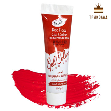 Барвник Прапоровий Червоний гелевий ТМ Dr. Gusto (Туреччина) 100 г