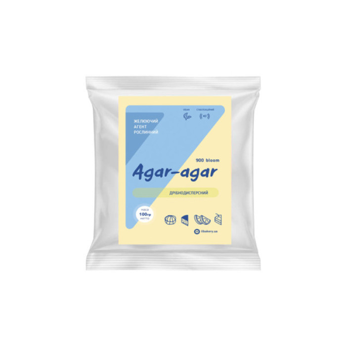 Агар-агар 900 il bakery, Індонезія, 100 г Агар-агар 900 il bakery, Індонезія, 100 г