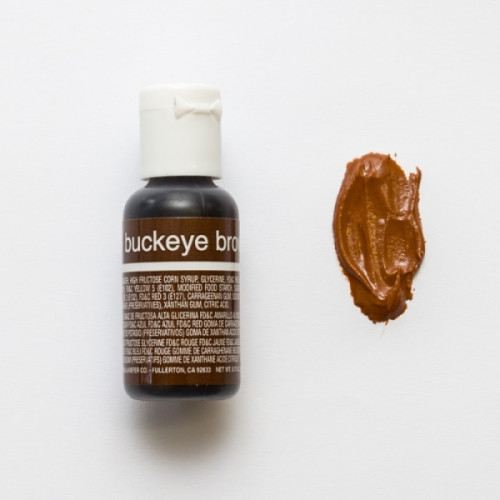 5105 Buckeye Brown (каштановий), харчовий гелевий барвник, Chefmaster, США, 20 г