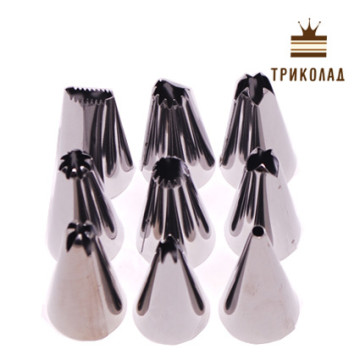 Набір насадок 9 шт Nuzzles Decorating set